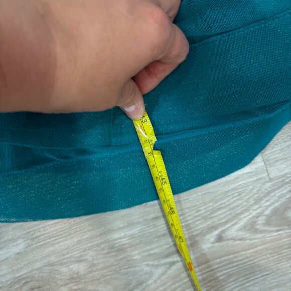 City Triangles Maxi Skirt Teal Sequin Tiered Prom Formal Party sz 2/4 - Picture 10 of 10